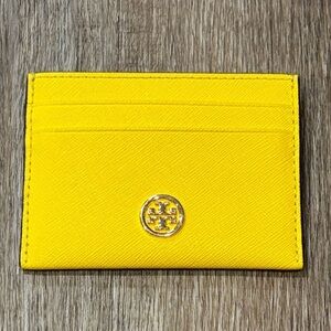 Tory Burch Card Holder Yellow